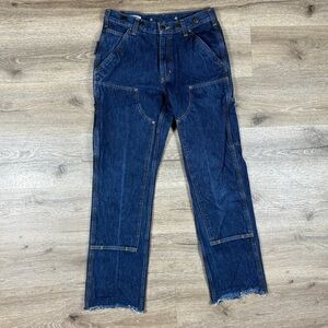 Carhartt Double Knee Denim Jeans 30x32(30x30 cut)